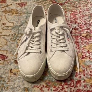 Platform White Superga